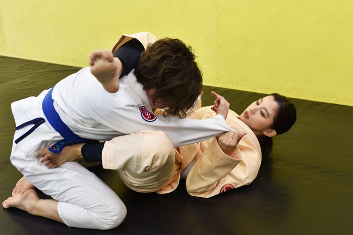 「朝比奈彩のJIU-JITSU STYLE」より(C)フジテレビ
