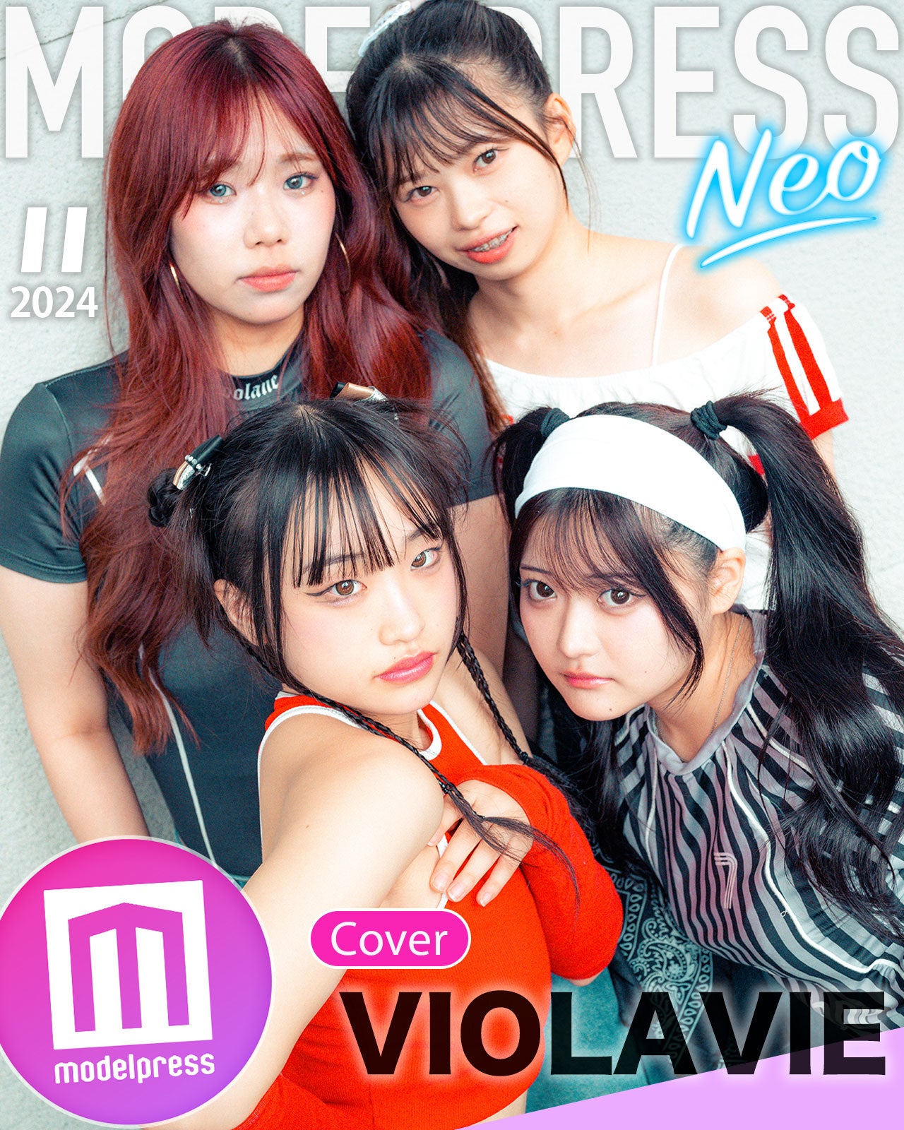 モデルプレスオリジナル企画「今月のカバーモデルNEO」表紙：VIOLAVIE（C）モデルプレス