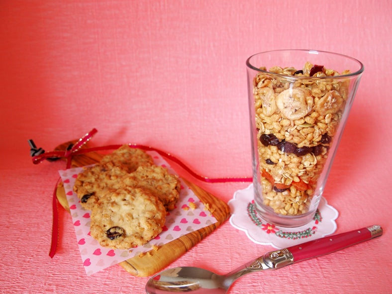 「卵なし！グラノーラクッキー　→　豆乳グラノーラ」