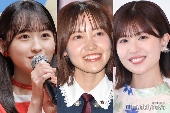 一ノ瀬美空、松田里奈、松田好花(C)モデルプレス