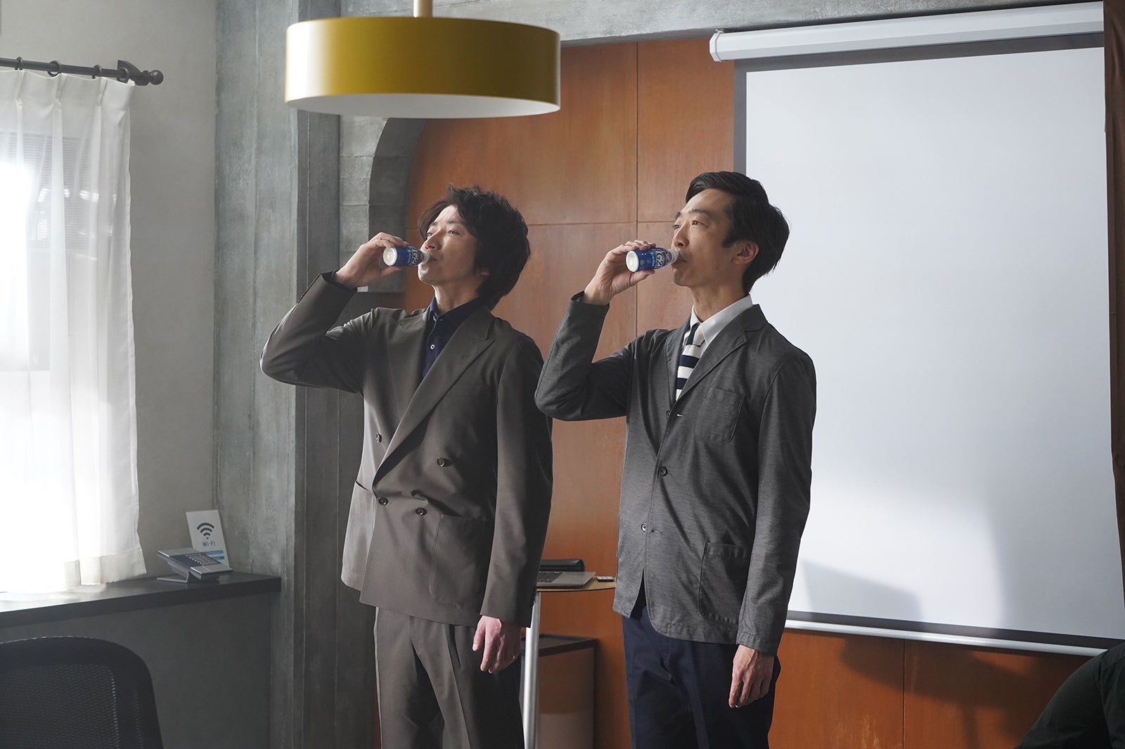 藤原竜也／新CM「プレゼン」篇より（提供写真）