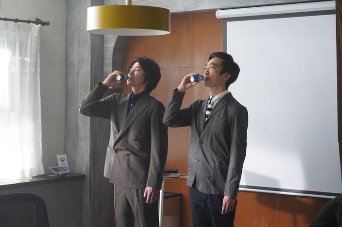 藤原竜也/新CM「プレゼン」篇より(提供写真)