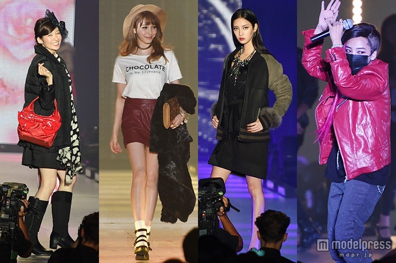 藤井リナ・菜々緒ら豪華競演　元E-girls杉枝真結の芸能活動再開＆ざわちん新作ものまねメイクも「関コレ2014 A／W」＜写真特集＞