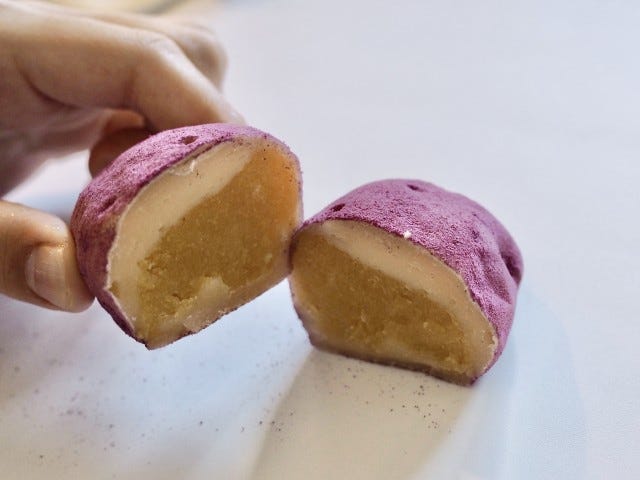 コグマパンの断面