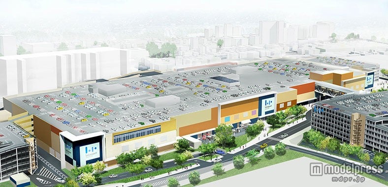 「ららぽーと平塚（仮称）」建物全体イメージ