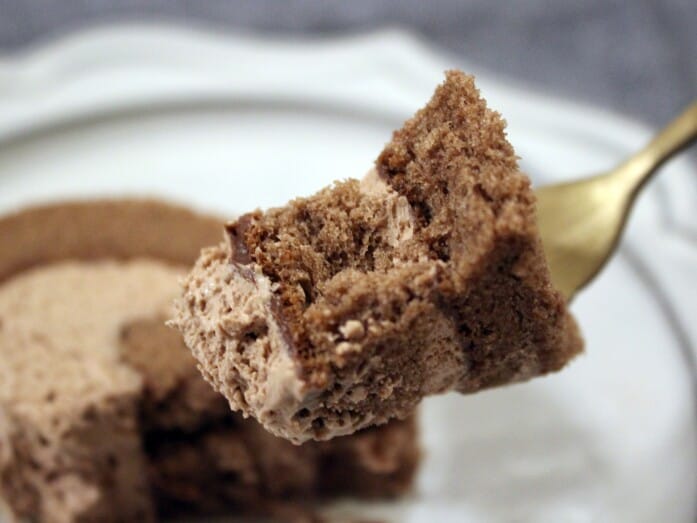 最後まで食べ飽きず、シンプルにおいしいショコラロールケーキでした！