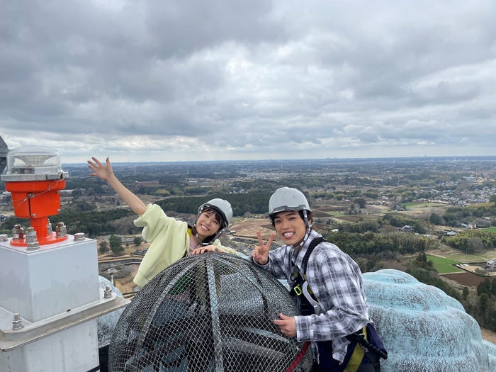若槻千夏、原嘉孝(C)日本テレビ
