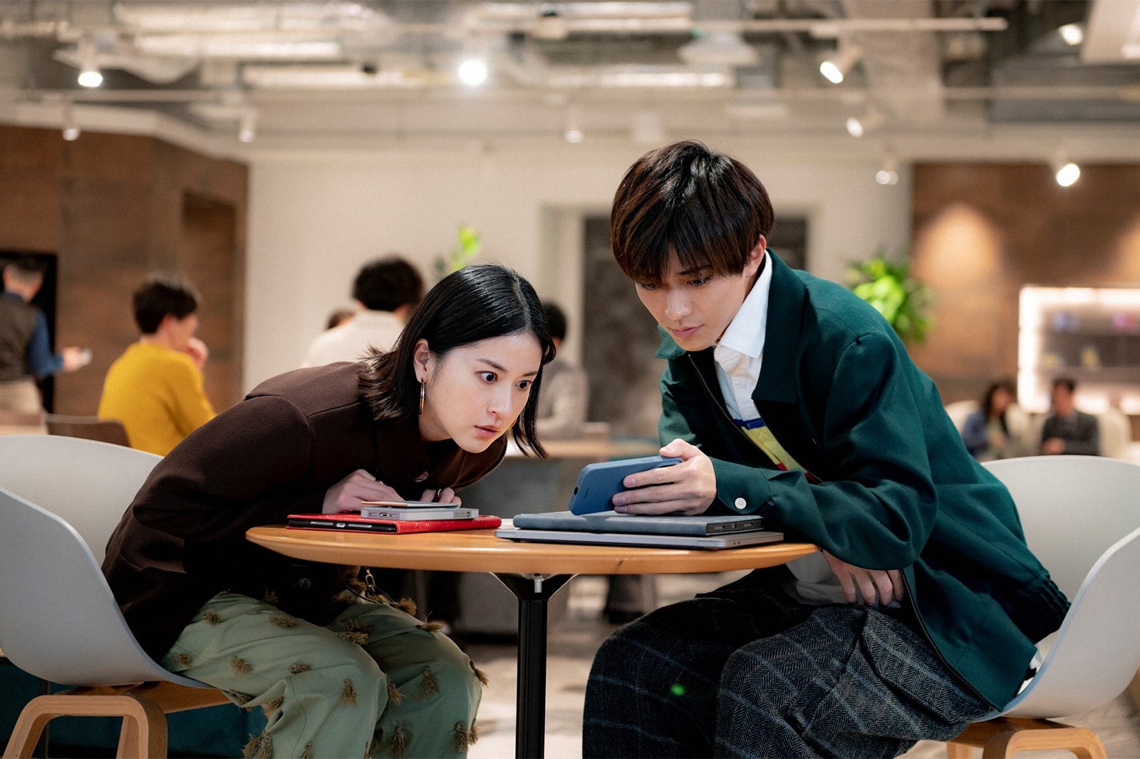 松本若菜、永瀬廉／「夕暮れに、手をつなぐ」第7話より（C）TBS