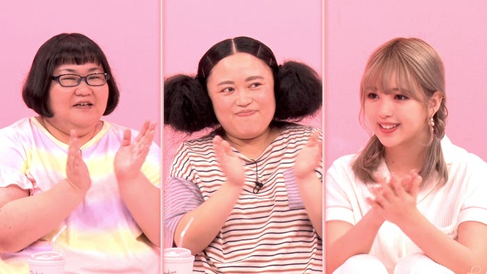 安藤なつ、江上敬子、藤田ニコル(提供写真)