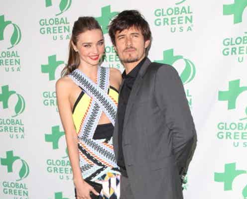 ミランダ・カー、オーランドとツーショットでラブラブアピール