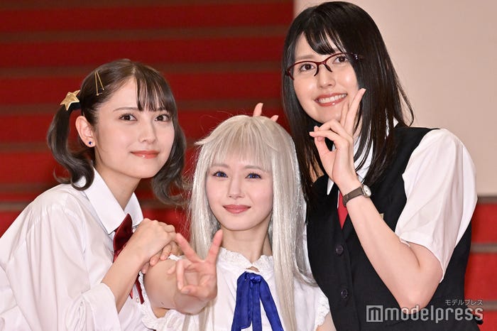 桃月なしこ、市川美織、駒形友梨(C)モデルプレス