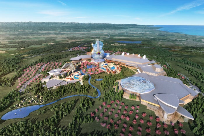 ハードロック・ジャパンの苫小牧におけるIR構想イメージ/画像提供:ハードロック・インターナショナル