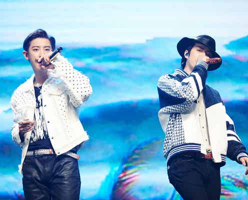 EXO-SC、初の「a-nation」デュエット出演「直接会える日が早く来るように祈ります」<セットリスト>