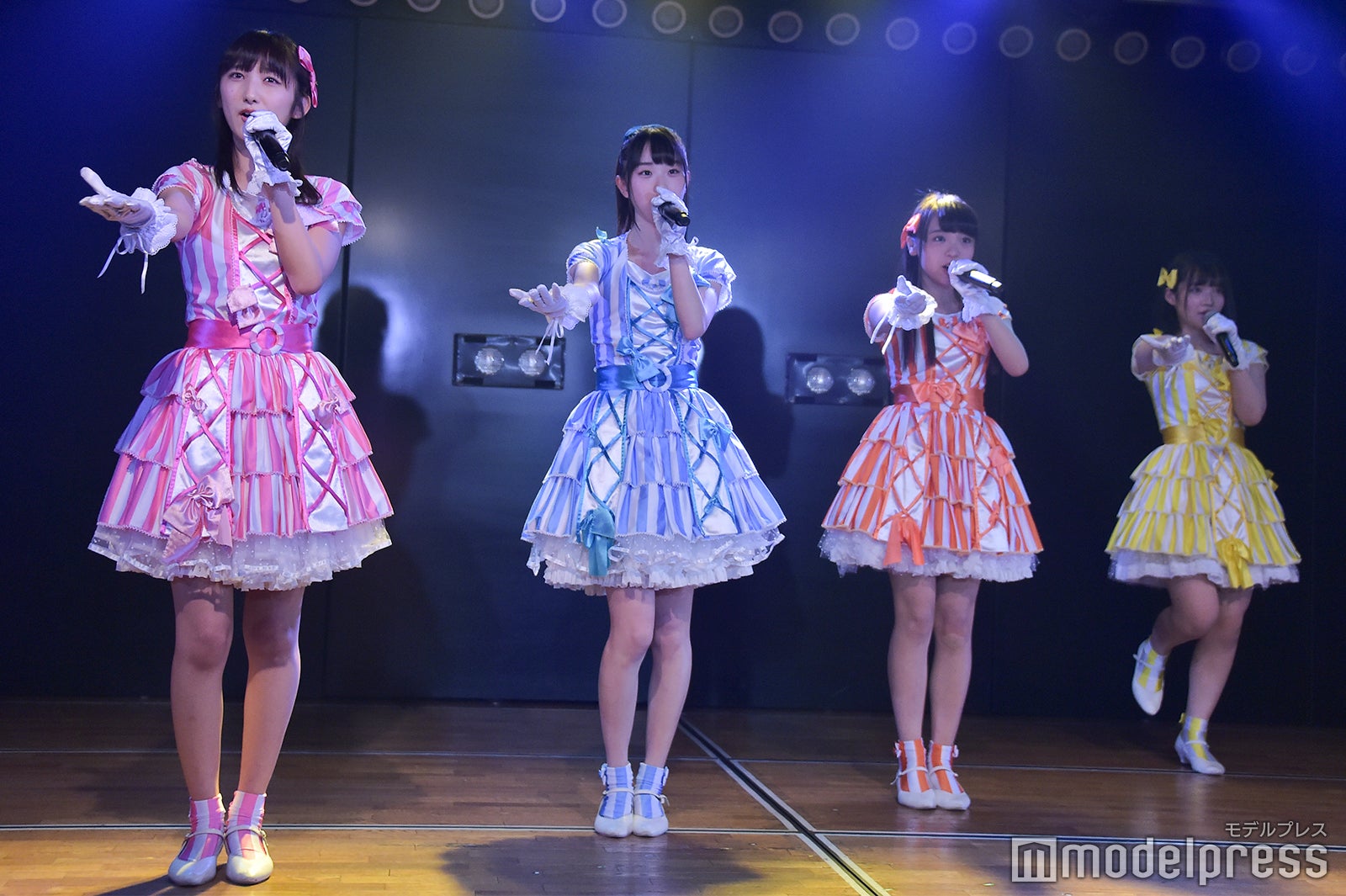 長友彩海、岡田梨奈、勝又彩央里、矢作萌夏／AKB48込山チームK「RESET」公演（C）モデルプレス