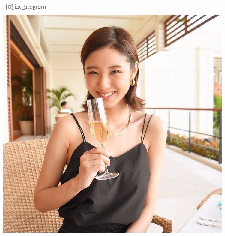 イメチェン前のizu／Instagramより