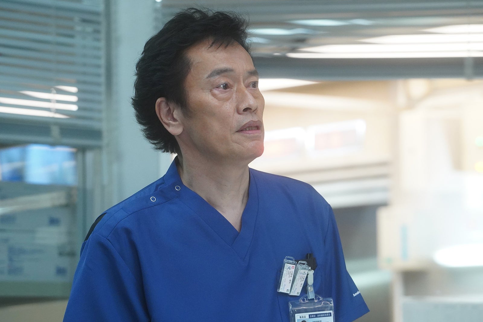 遠藤憲一／「ラジエーションハウスⅡ～放射線科の診断レポート～」第5話より（C）フジテレビ