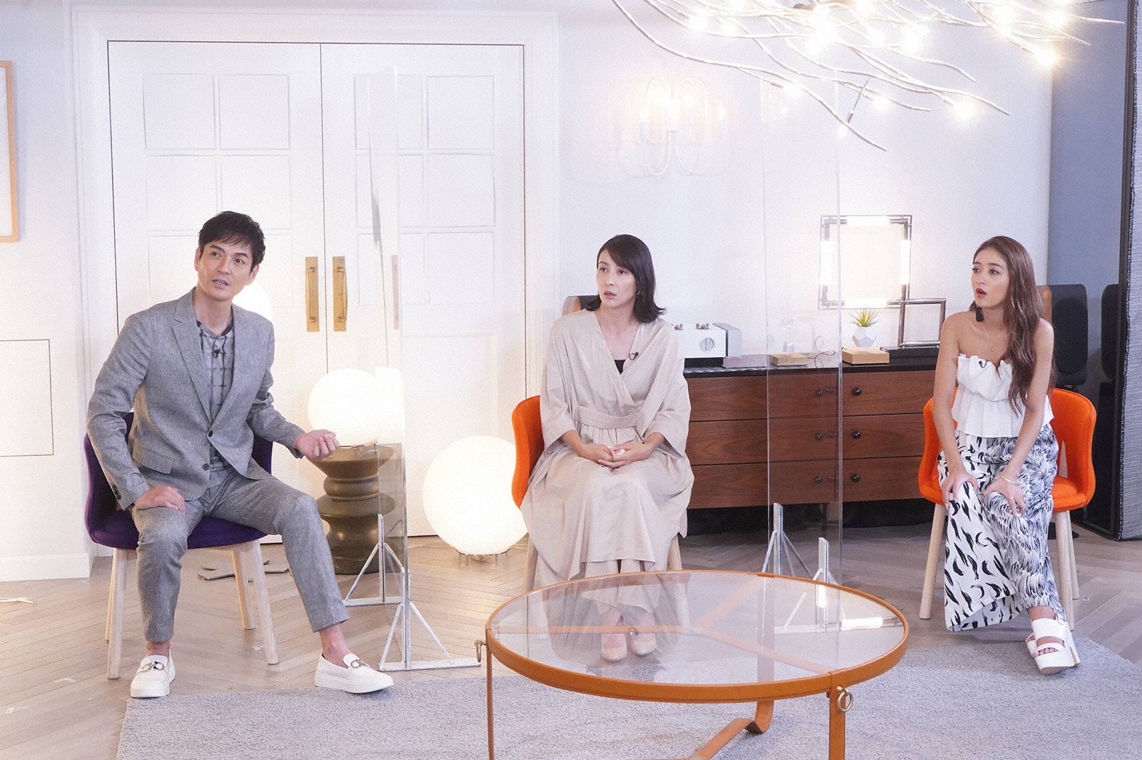 沢村一樹、水野美紀、みちょぱ（C）フジテレビ