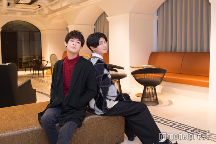 (左から)池田健一郎、三船海斗 (C)モデルプレス