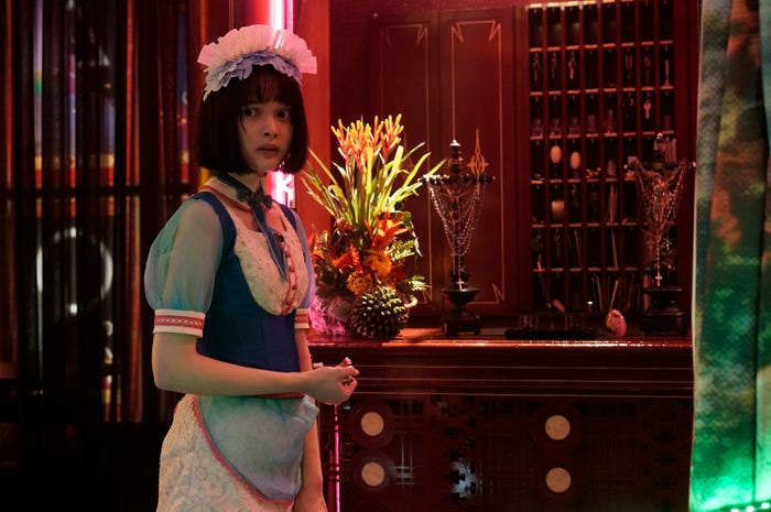 玉城ティナ(C)2019 蜷川実花/映画「Diner ダイナー」製作委員会