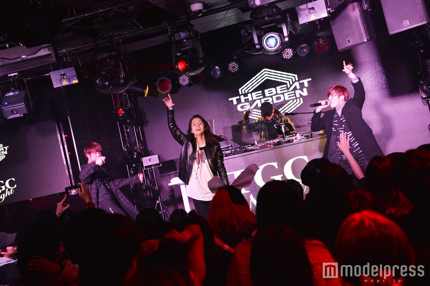 THE BEAT GARDEN/「TGC Night 秘密聖夜会 ~Secret Xmas Party~supported by beachwalkers.」ステージにて (C)モデルプレス