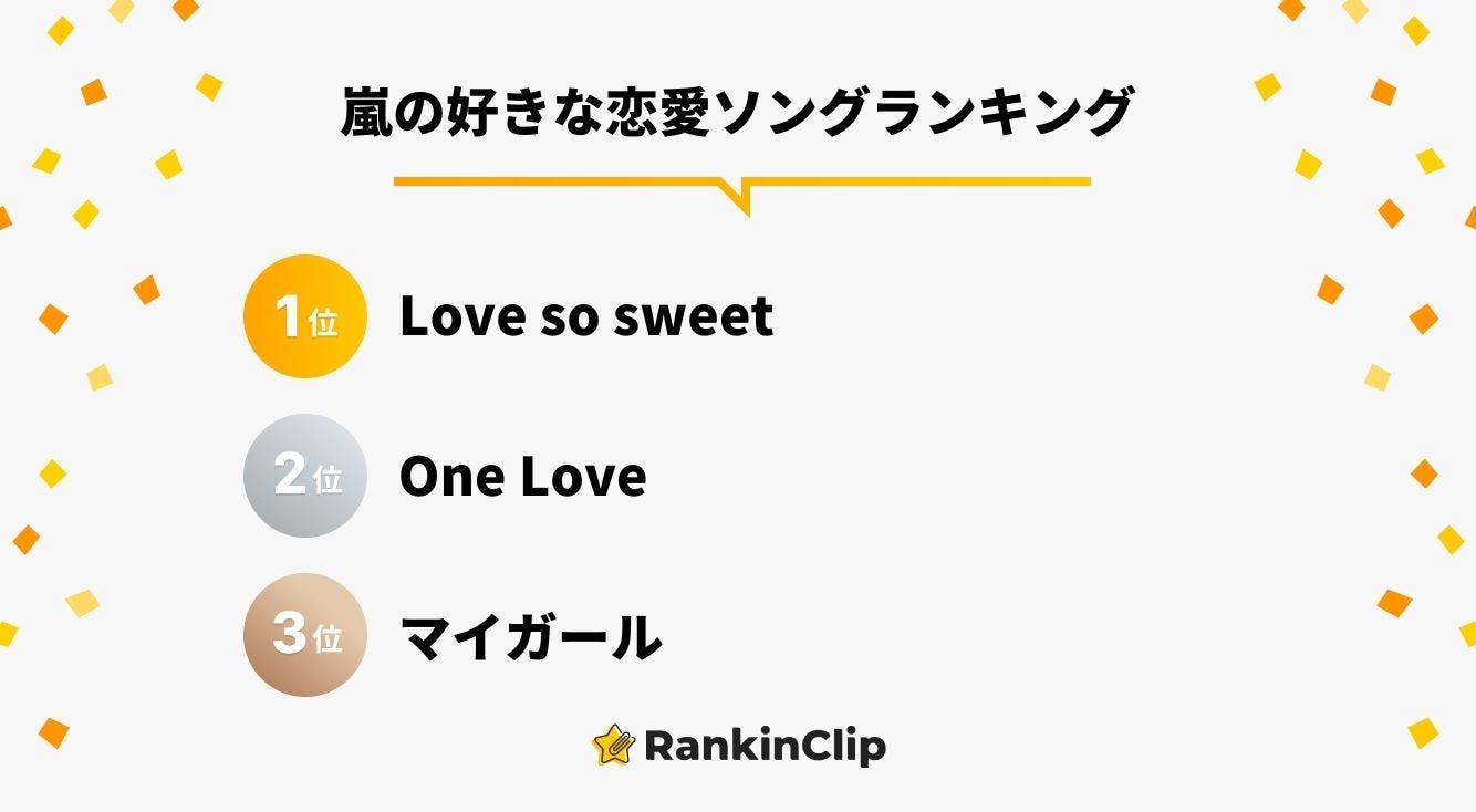 嵐の好きな恋愛ソングランキング モデルプレス