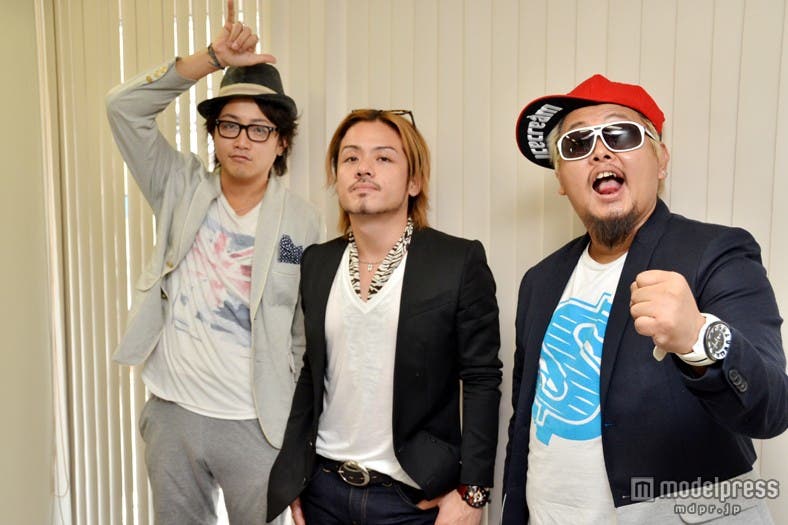 DJ GEORGIA(左)JUN(央)SHIN(右)