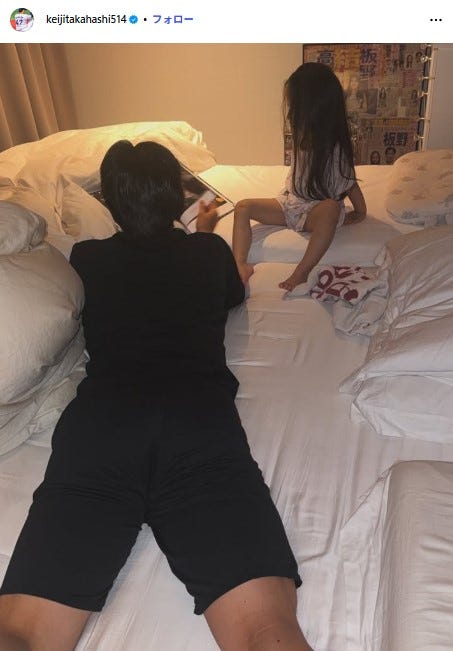 高橋奎二選手Instagramより