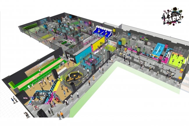 VS PARK／画像提供：バンダイナムコアミューズメント