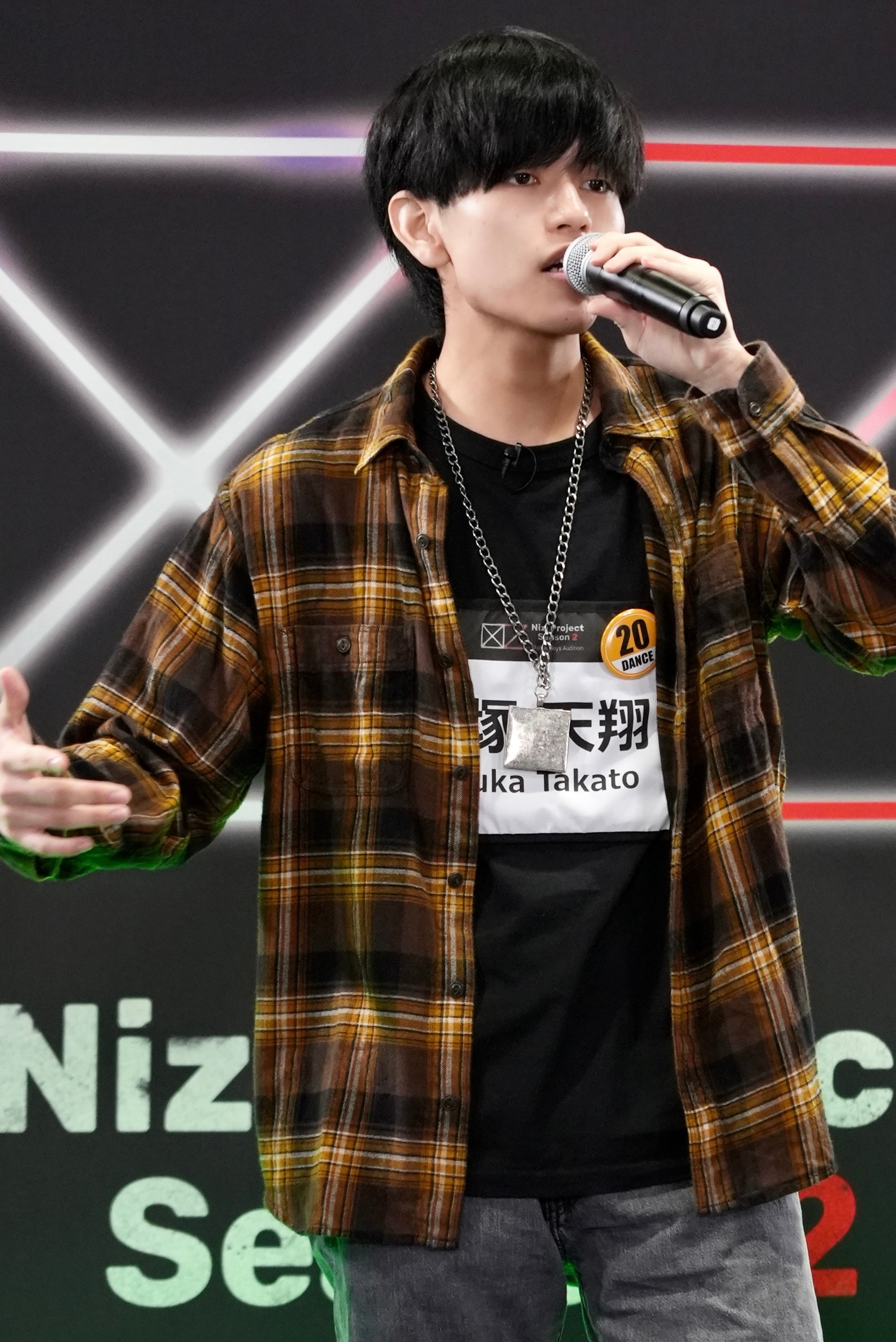 TAKATO「Nizi Project Season 2 Global Boys Audition」#6（提供写真）