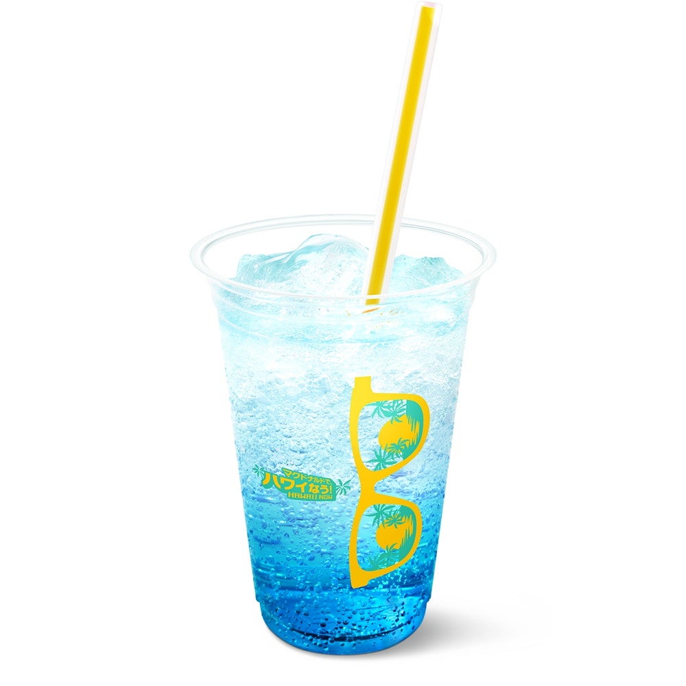 マックフィズ（R）渚のブルーハワイ／画像提供：日本マクドナルド