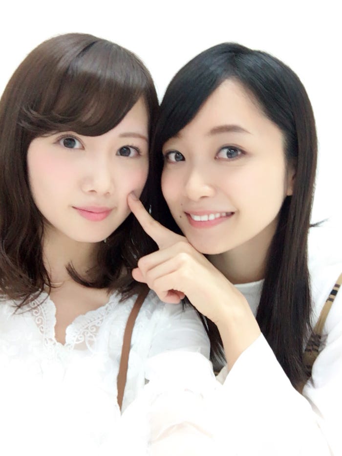 永島聖羅、深川麻衣/永島聖羅オフィシャルブログ(LINE)より