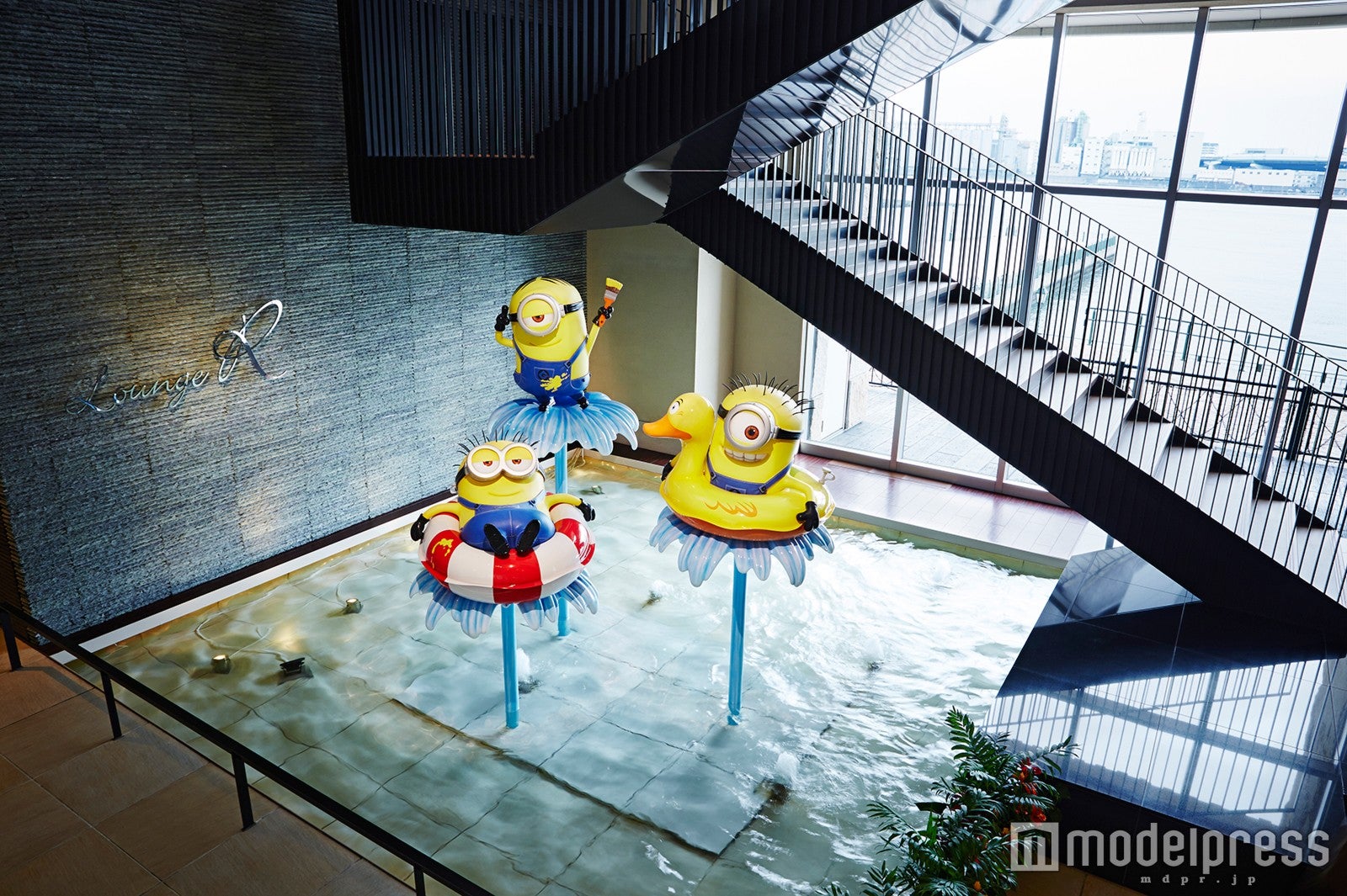 新たなミニオンのペイントデコレーション／画像提供：ホテル ユニバーサル ポート