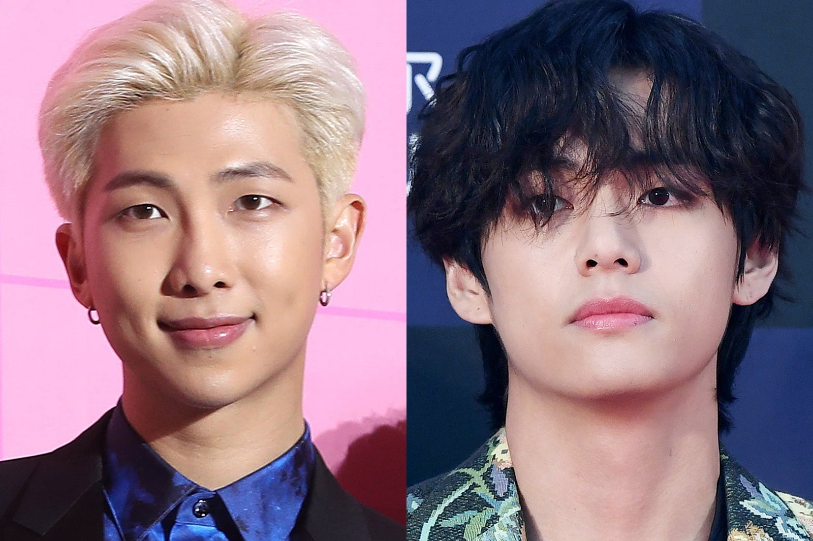 RM、V／Photo by Getty Images