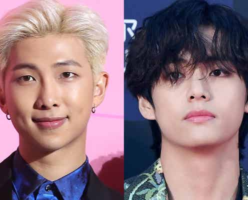 BTS・RM&Vが入隊 坊主姿・ファンへの手紙公開「未来で会いましょう。愛しています」