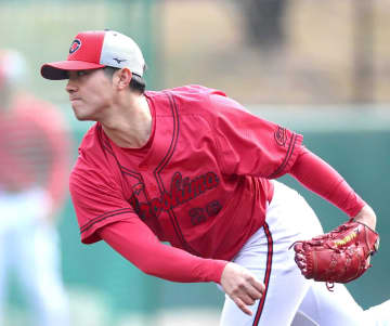 広島・益田 充実の打者6人無安打「悪くないかな」 ツーシーム低めに「ゴロが増えたのはプラス」