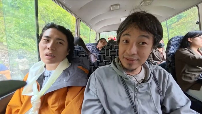 くるま、西村博之(C)AbemaTV,Inc.