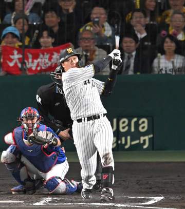 阪神ミラクル逆転劇 六回佐藤輝ラッキー三塁打＆大山同点打→七回森下の劇的弾呼んだ