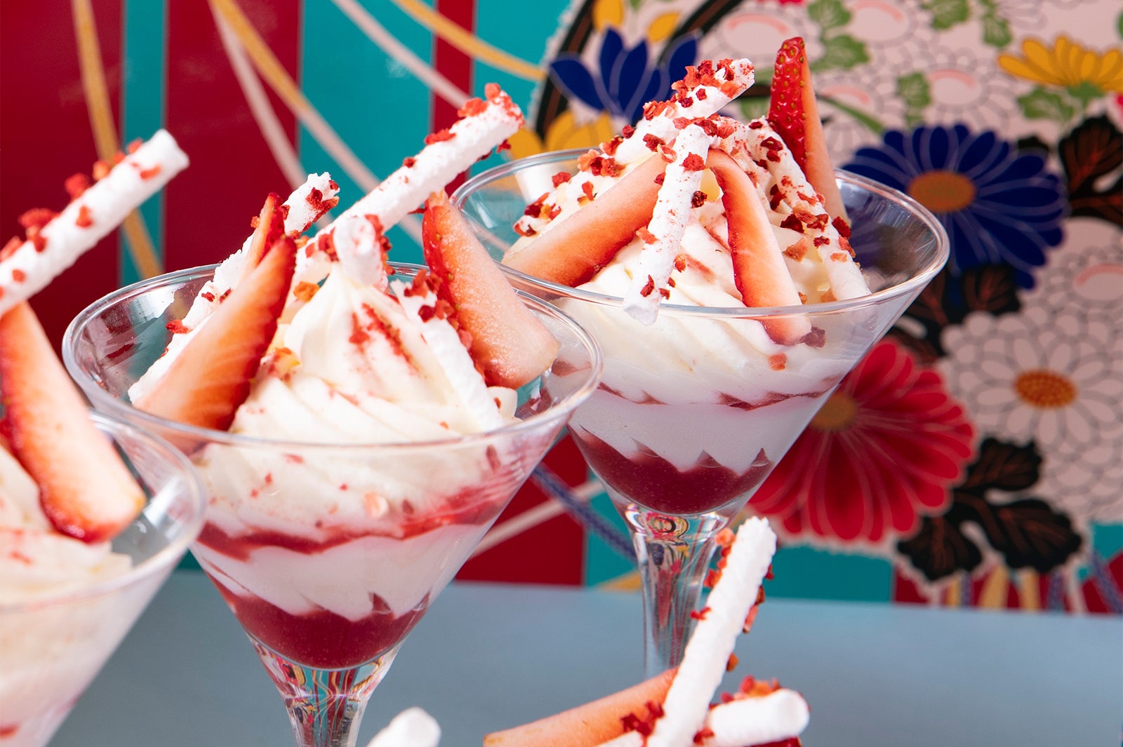 ベリーとヴァニラのパルフェ／画像提供：ヒルトン東京