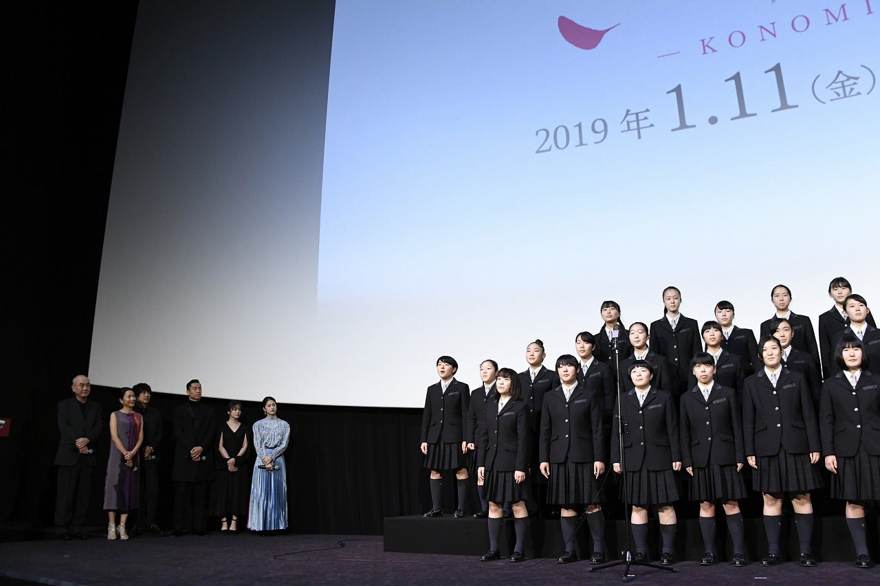 宝仙学園高等学校女子部（C）2019映画「この道」製作委員会