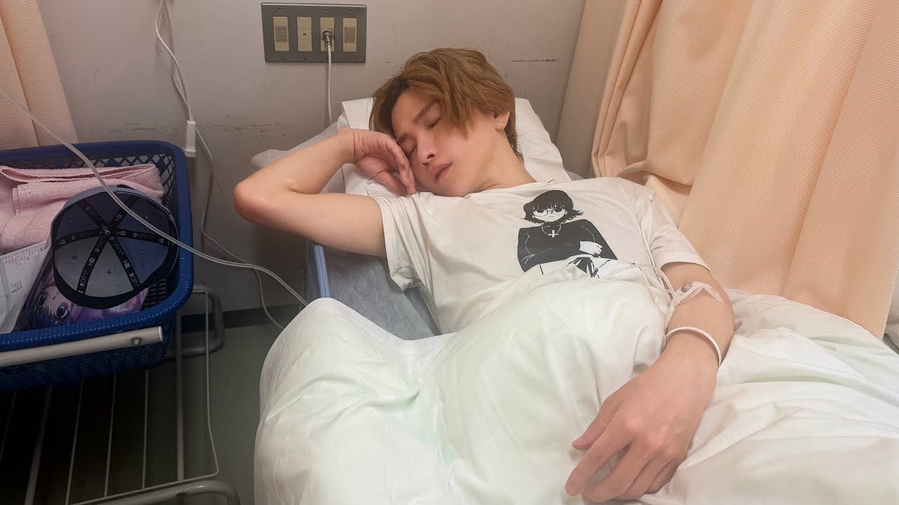 タケヤキ翔、救急車に運ばれ入院していた！？「一旦は大丈夫」