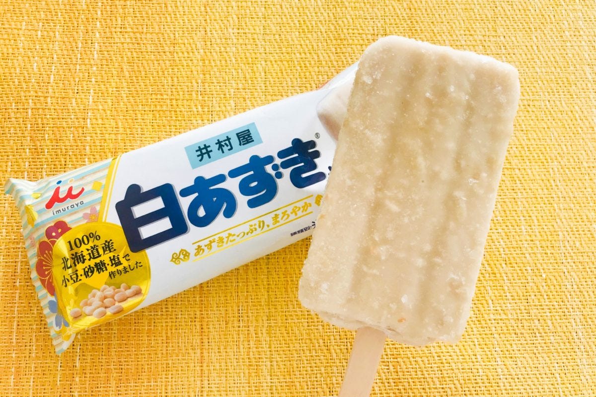 白いあずきバー