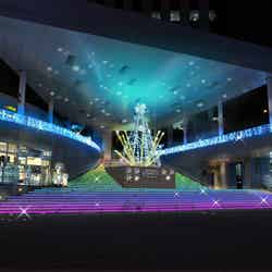 超特急×Diver City Tokyo DRAMATIC Illumination／画像提供：三井不動産商業マネジメント