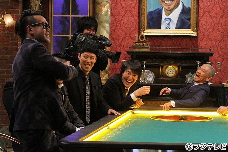 「人志松本のすべらない話」収録模様