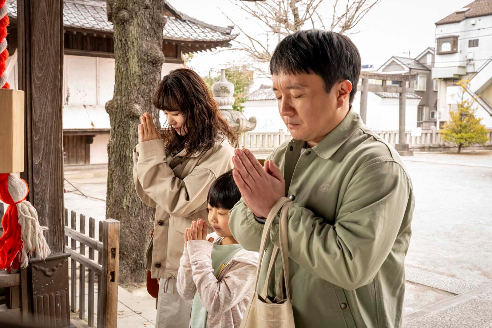 奈緒、石塚陸翔、濱田岳「春になったら」第10話より（C）カンテレ