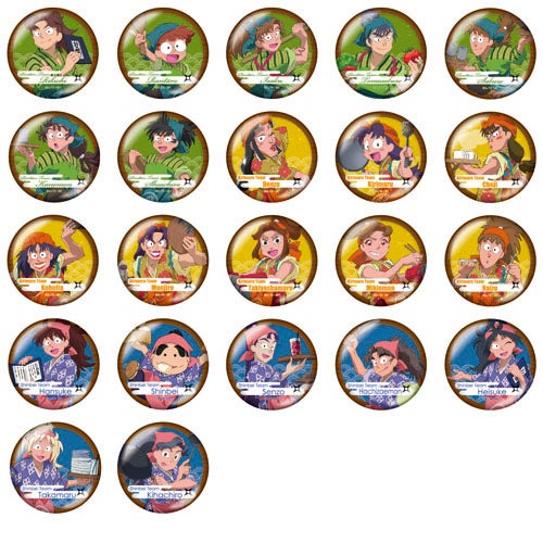 忍たま乱太郎茶屋-缶バッジ（ランダム22種）350円（税抜）（C）尼子騒兵衛／NHK・NEP