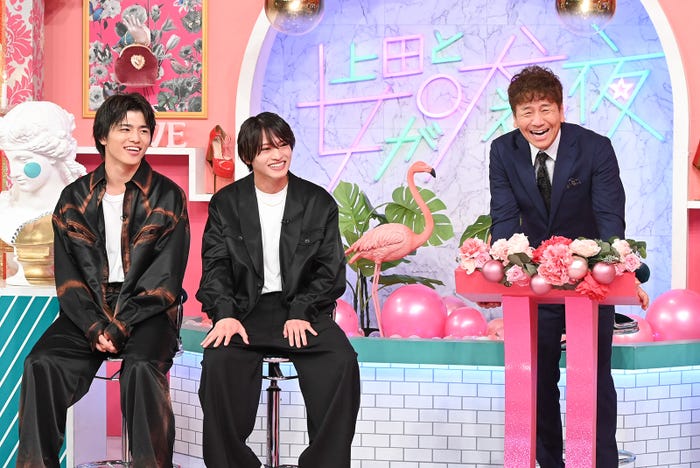篠塚大輝、猪俣周杜、上田晋也(C)日本テレビ