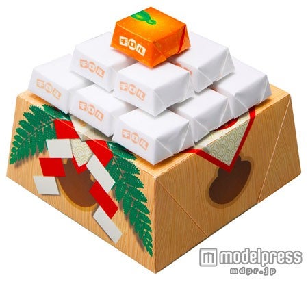 チロルが「鏡餅」に　七福神にちなんだ“おめでた”チョコも登場