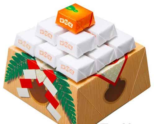 チロルが「鏡餅」に 七福神にちなんだ“おめでた”チョコも登場