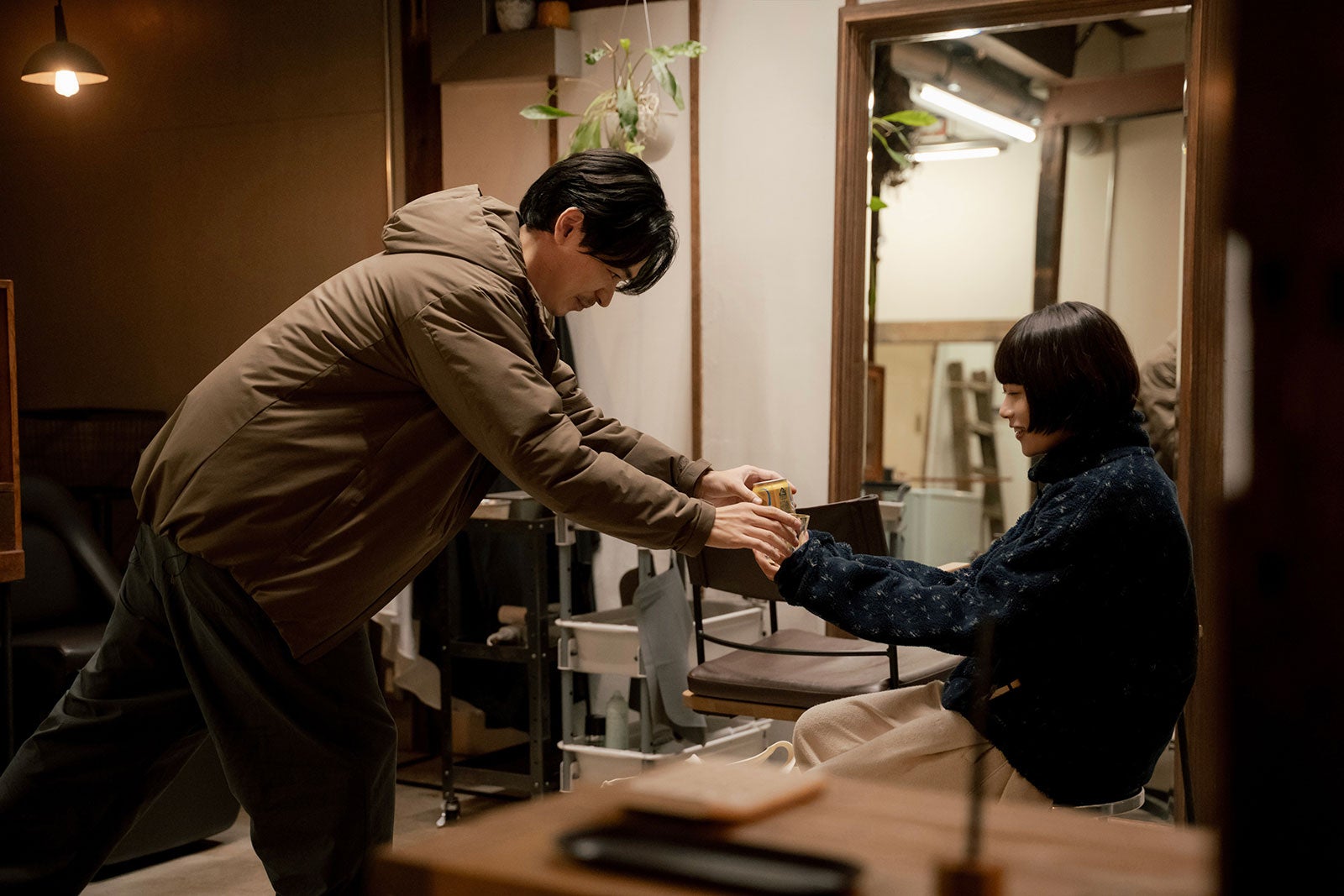 成田凌、杉咲花「冬のなんかさ、春のなんかね」第1話（C）日本テレビ