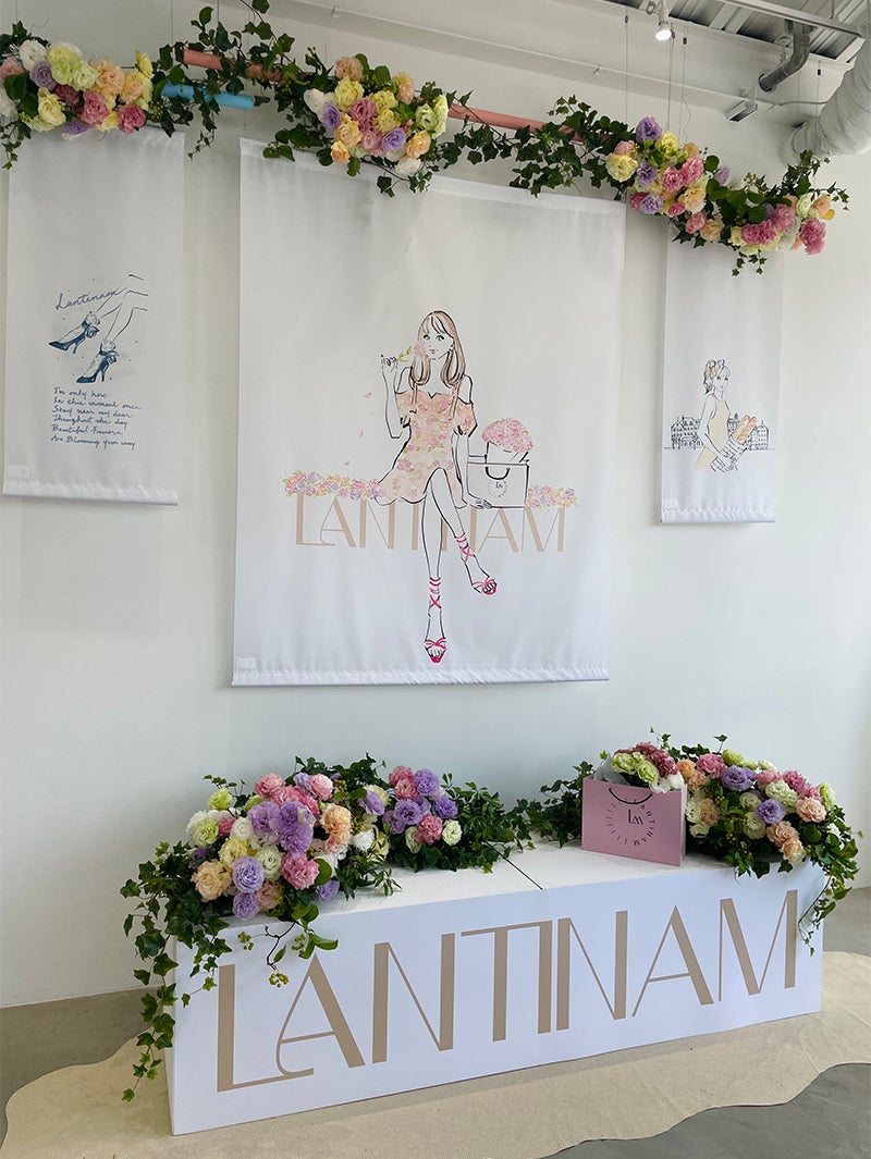「Lantinam」ポップアップストアの様子（提供写真）